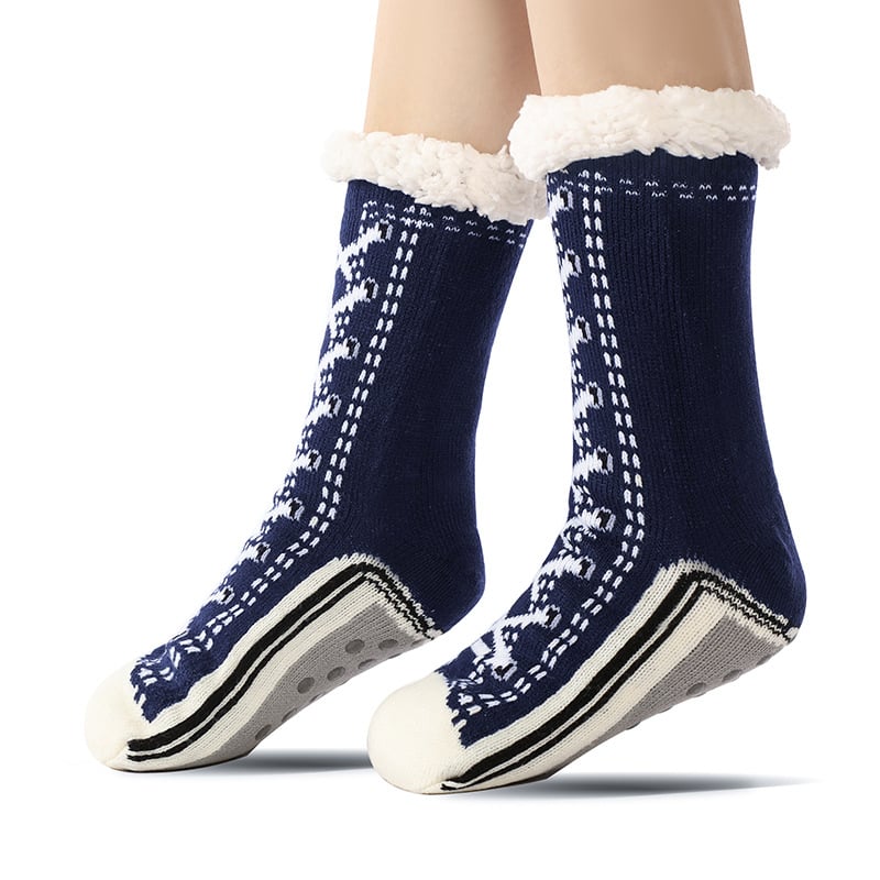 🔥Winter Hot Sale 49% OFF🔥 Ultra-thick Cashmere Slipper Home Socks
