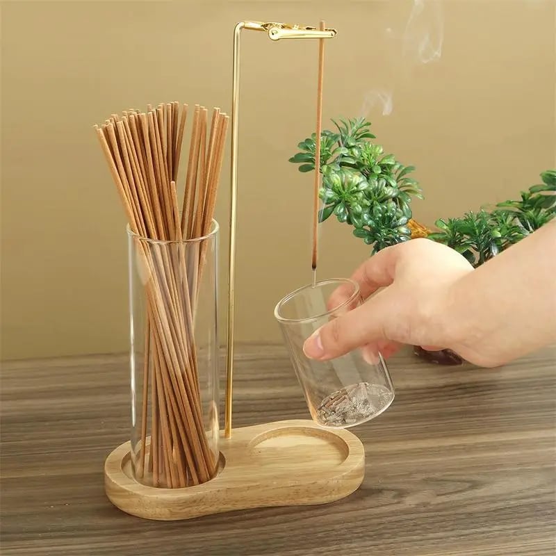 Cilifer®2 in 1 Incense & Candle Holder(Fragrance-free)
