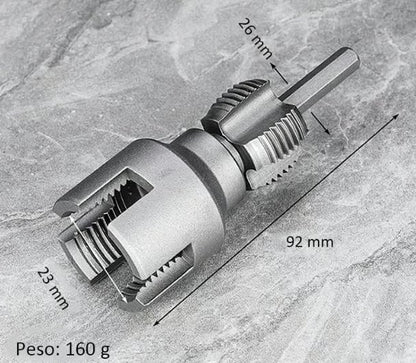 🛠️Herramienta integrada para roscar tuberías internas y externas