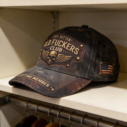 Cilifer®	🔥 Old Fuckers Club Vintage Baseball Cap