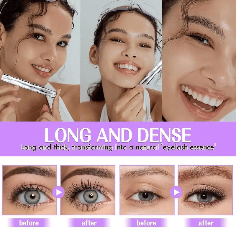 ✨Eyelash Primer.Tubular Eyelash Primer.WaterproofLong Curling Mascara.Natural And Non-Smudged
