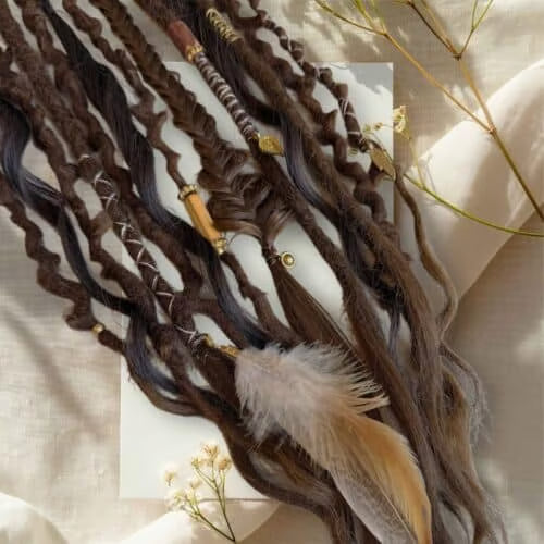 ⏰New Year's Lowest Price! 🎉 - 👩🏼‍🦱Elastic Dread Ponytail Salty Soul
