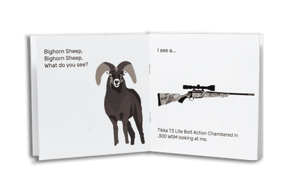 🦌 Whitetail. Whitetail. What Do You See? — Rounded-Corner & Reinforced Children's cards for the Hunting Family by Mueller Optics