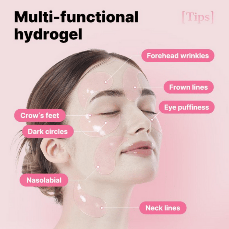 ✨  Peptide Hydrogel Eye Patch | 60 Pairs · K-Beauty Eye Revival Essential
