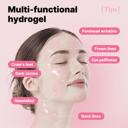 ✨  Peptide Hydrogel Eye Patch | 60 Pairs · K-Beauty Eye Revival Essential
