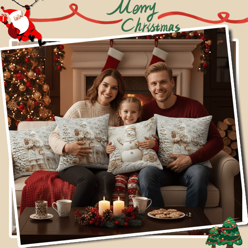 🔥Christmas Themed Cushion Cover