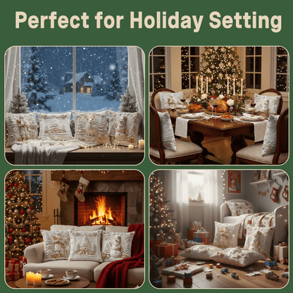 🔥Christmas Themed Cushion Cover