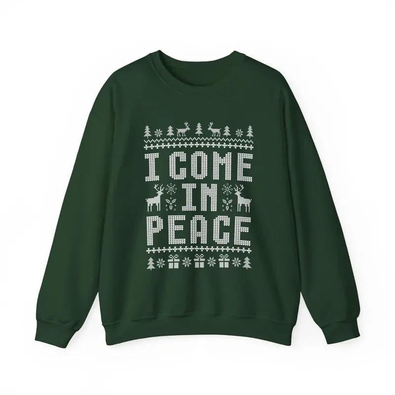 🎅Christmas Sale-49% Off🎄 Funny Ugly Christmas Sweatshirts for Couples