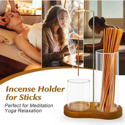 Cilifer®2 in 1 Incense & Candle Holder(Fragrance-free)