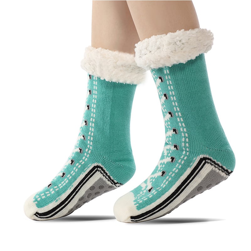 🔥Winter Hot Sale 49% OFF🔥 Ultra-thick Cashmere Slipper Home Socks