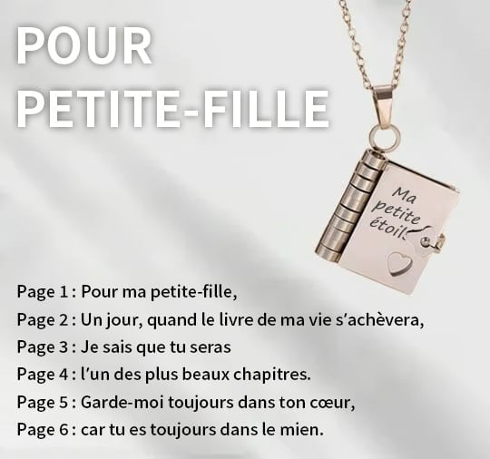 🎁💗My little star book necklace for daughter & son. birthday gift. graduation jewelry of love
