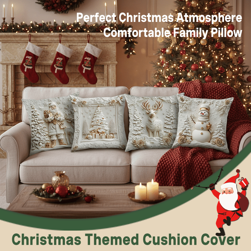 🔥Christmas Themed Cushion Cover
