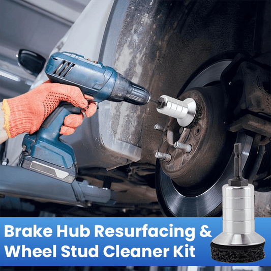 Cilifer®Pro-Grade Wheel Hub & Stud Resurfacing Kit | Rust Removal Attachment