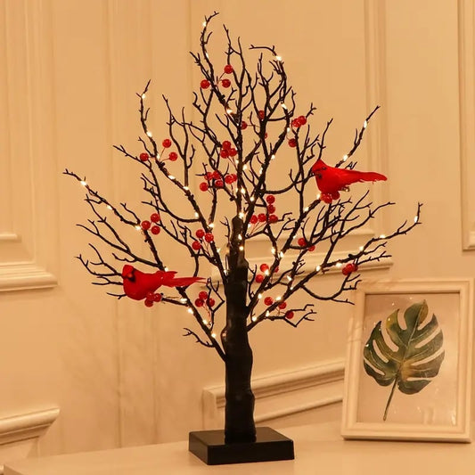✨ LED Vintage Glowing Tree