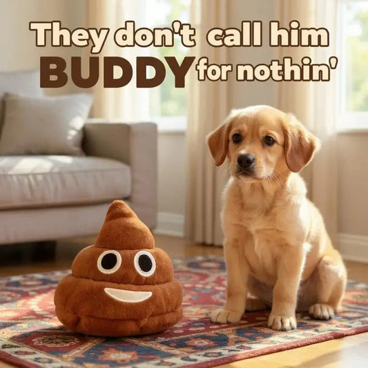 Cilifer®Funny Talking Poop Plush Toy – Makes Fart Sounds!