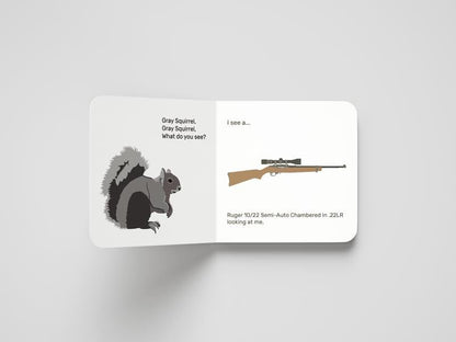 🦌 Whitetail. Whitetail. What Do You See? — Rounded-Corner & Reinforced Children's cards for the Hunting Family by Mueller Optics