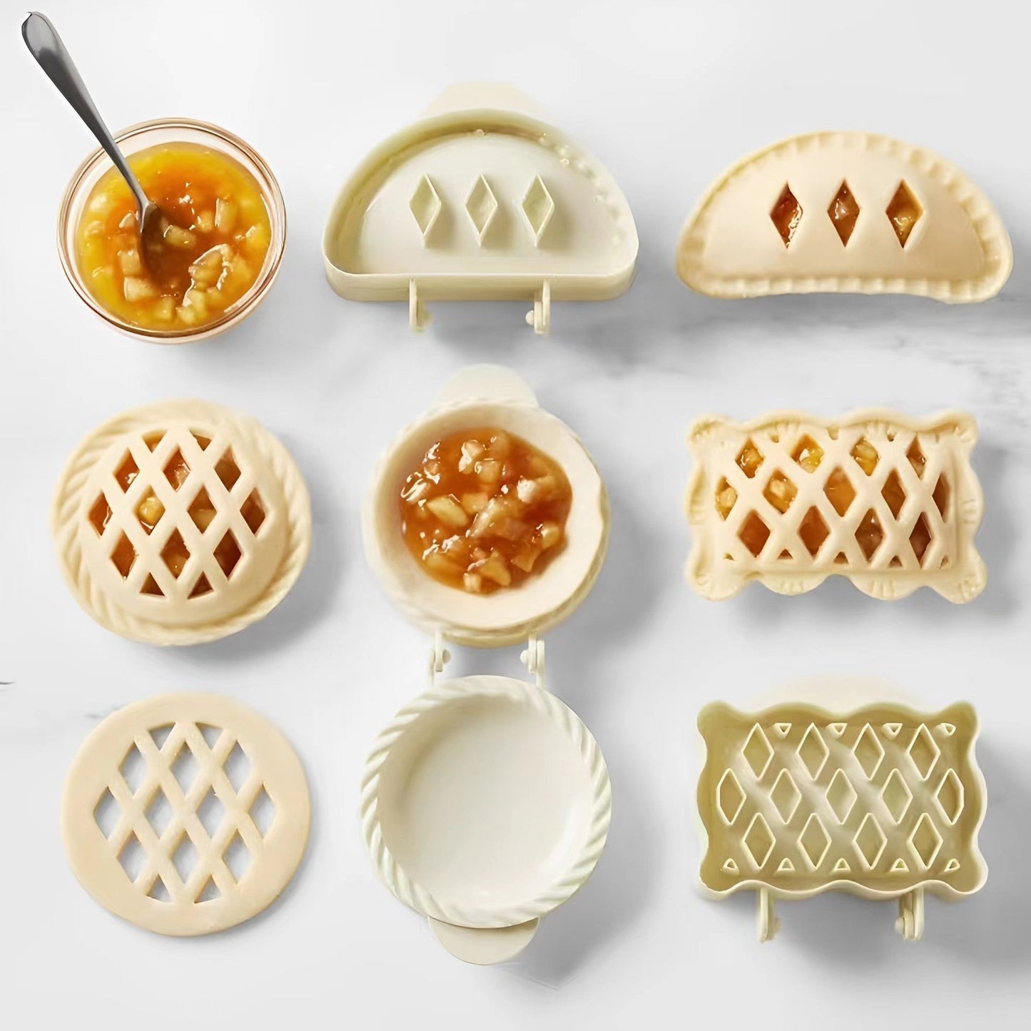 🎄Fall Hand Pie Molds Set of 3
