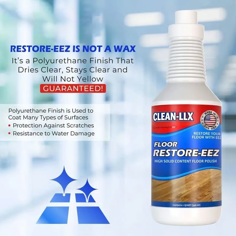 🔥Last Day 49% OFF - ✨🧴 Clean-llx Floor Restorer – Shine & Protect Instantly 🏠