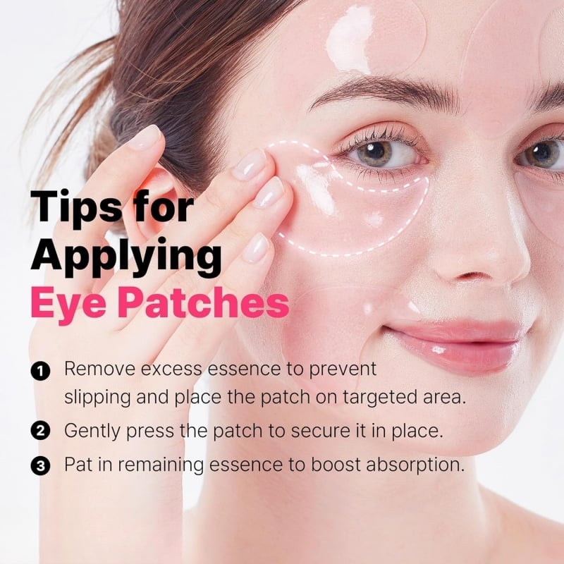 ✨  Peptide Hydrogel Eye Patch | 60 Pairs · K-Beauty Eye Revival Essential