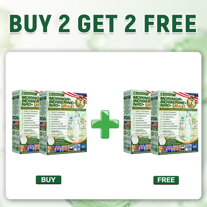 FDA Registered & GMP Certified  | 🧑‍⚕️🩺 lyyeto® Moringa & Berberine 10-IN-1 Advanced NanoMicroneedle Patch |  Backed by Scientific Evidence |10-in-1 Formula | Results in 5 Days🚀