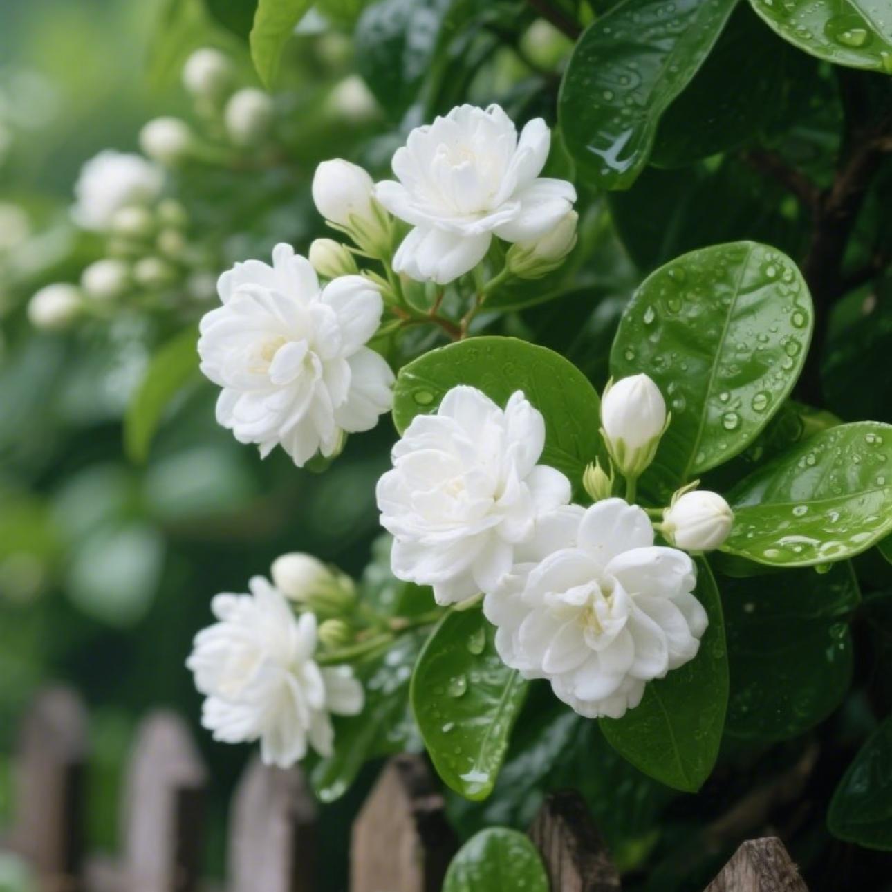 🌿❄️ Midnight Perfume Jasmine Seeds – Winter Planting. Perennial Blooms & Fragrant Garden Elegance 🌸
