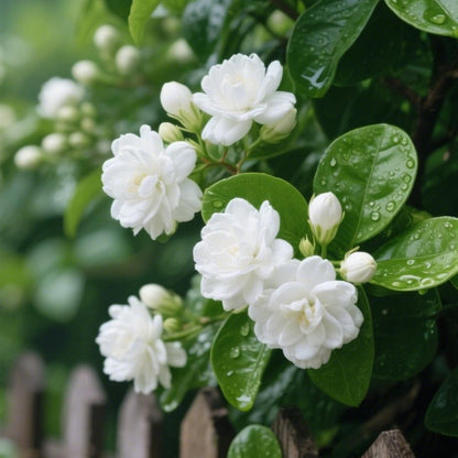 🌿❄️ Midnight Perfume Jasmine Seeds – Winter Planting. Perennial Blooms & Fragrant Garden Elegance 🌸