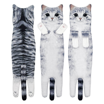 🎁 Early Christmas Sale — 🎅 Funny Cat Hand Towels
