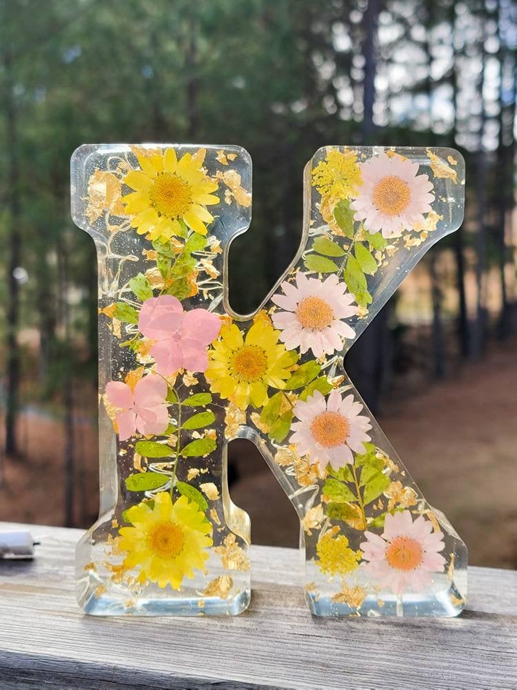 🌸 Flowers Resin Night Light