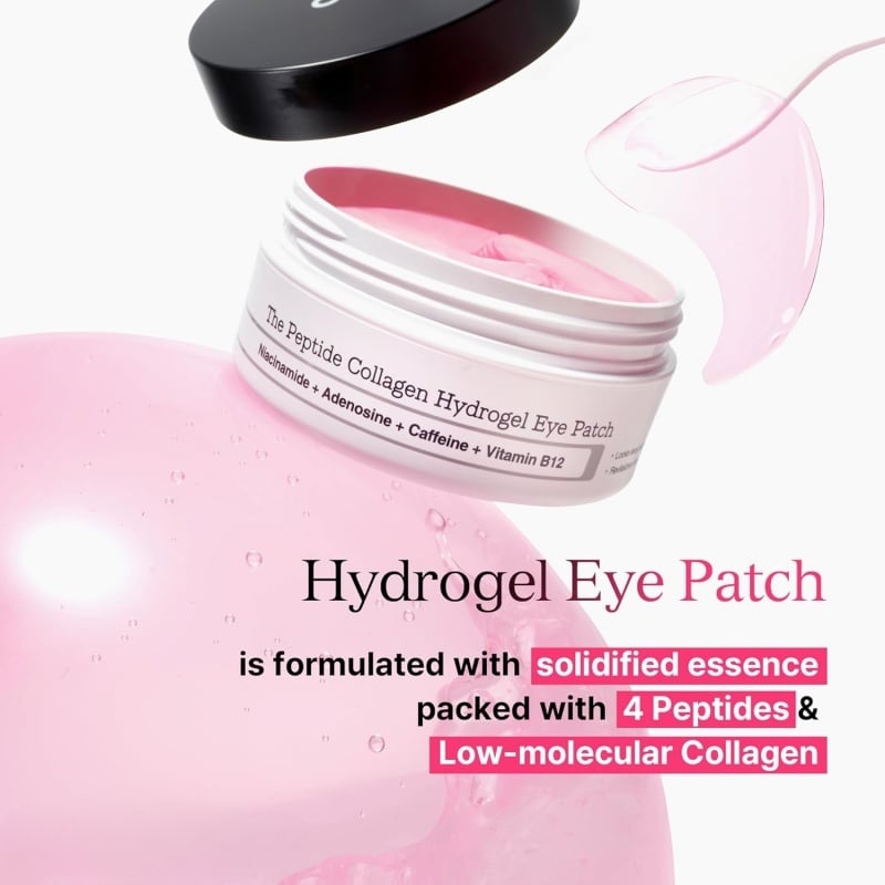 ✨  Peptide Hydrogel Eye Patch | 60 Pairs · K-Beauty Eye Revival Essential
