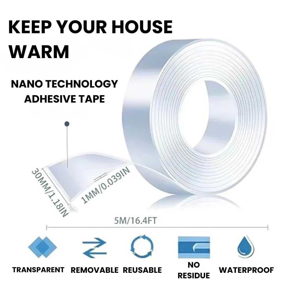 🔥 Weather Stripping Door Seal Strip (5M/16.4FT)