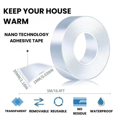 🔥 Weather Stripping Door Seal Strip (5M/16.4FT)