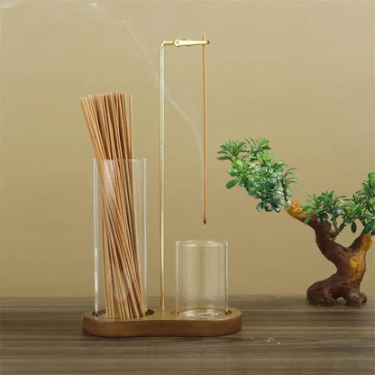 Cilifer®2 in 1 Incense & Candle Holder(Fragrance-free)