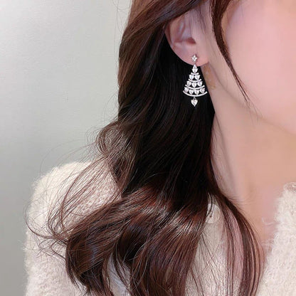 Tree earrings