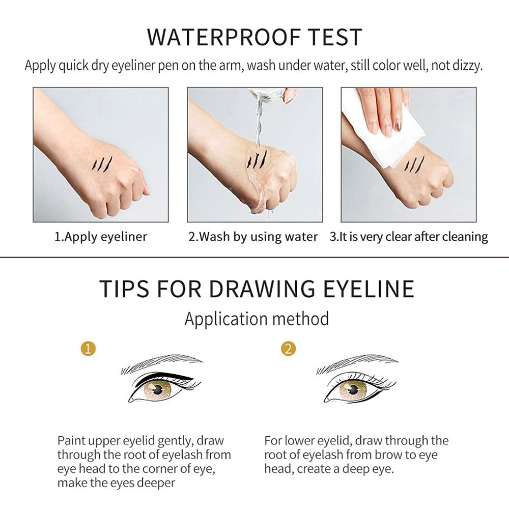 ✨14-Pack Eyeliner Pencil Waterproof Colored Gel Liners