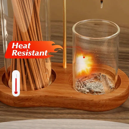 Cilifer®2 in 1 Incense & Candle Holder(Fragrance-free)