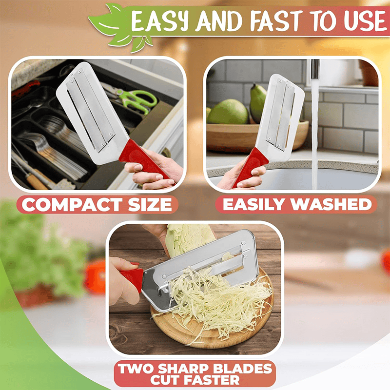 🏆Flash Sale⚡ 50K+ SOLD! Almost Gone-💥Stainless Steel Shredder Knife.Best Gifts