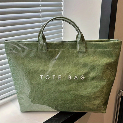 🔥 Last Day 49% OFF - 👜Designer Direct Sales👜Women's Letters Print Tote Bag⏰.