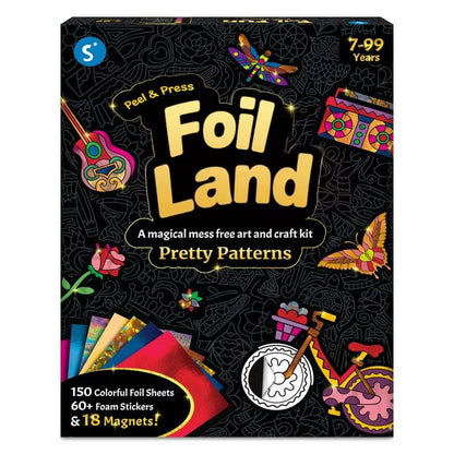 🏆Flash Sale⚡ 50K+ SOLD!💥Foil Art & Craft Activity 🤲💓No Mess Art Kit