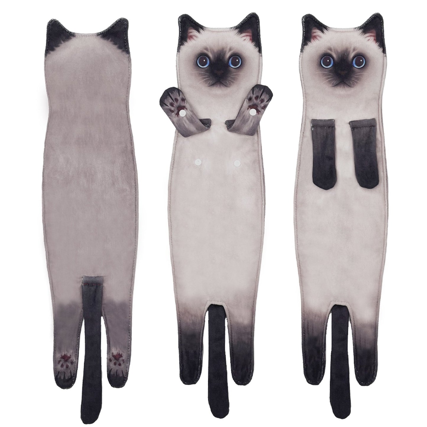 🎁 Early Christmas Sale — 🎅 Funny Cat Hand Towels