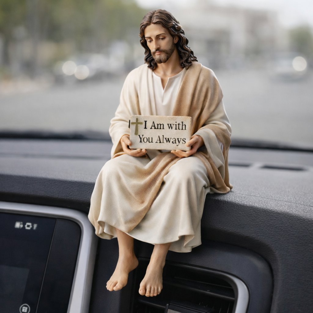 Cilifer®🔥Hot Sale 49% OFF -✨Handcrafted Jesus Figurine✝️Serene Desk Companion🙏