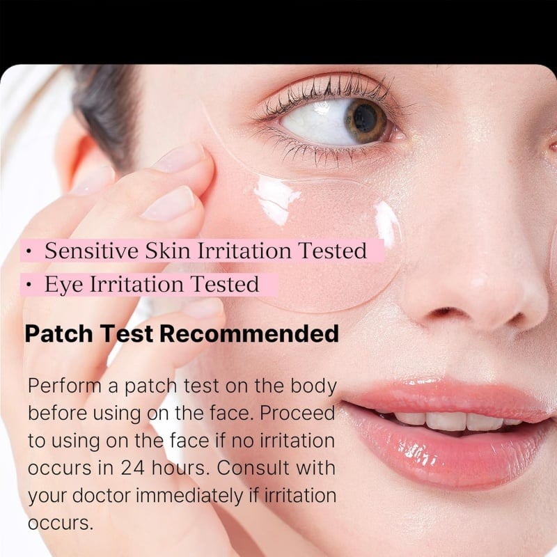 ✨  Peptide Hydrogel Eye Patch | 60 Pairs · K-Beauty Eye Revival Essential