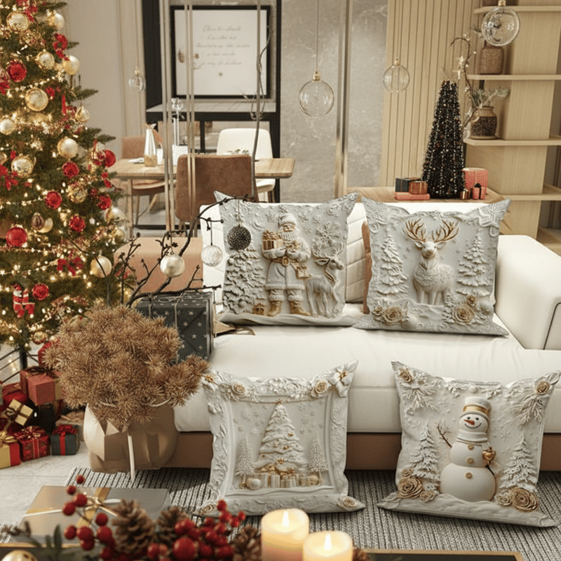 🔥Christmas Themed Cushion Cover