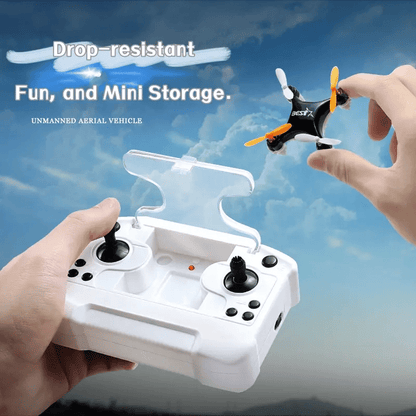 Top Christmas Gift 2025 🎅 All-Ages Mini Drone with Easy Stunt Flights & 360° Tricks - Perfect Beginner-Friendly Flyer!