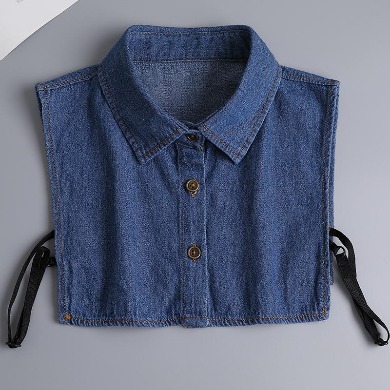 🔥Last Day 49% OFF 🔥 Denim False Collar – The Ultimate Layering Essential for Women 👕✨