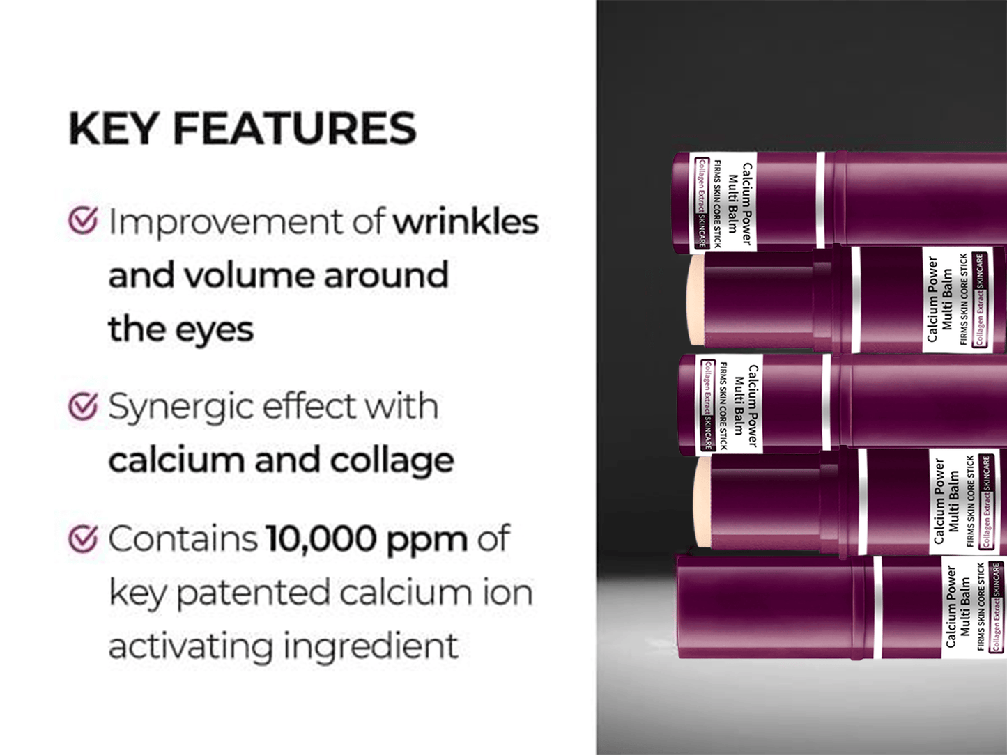✨🏆 #1 Bestselling🏆--Calcium Eye Cream 💫 Anti-Aging & Firming Korean Skincare Stick🔥