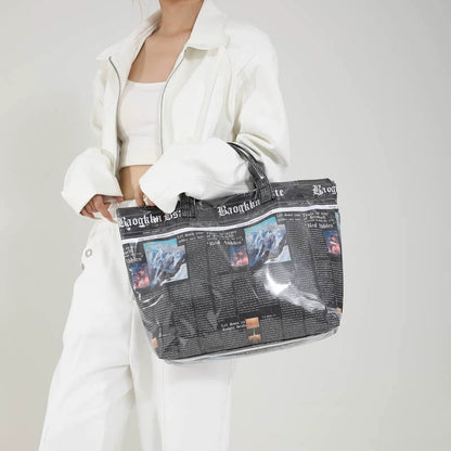 🔥 Last Day 49% OFF - 👜Designer Direct Sales👜Women's Letters Print Tote Bag⏰.