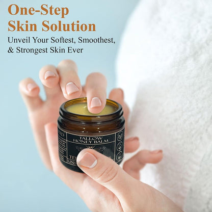 This Week's Special Price $9.99 - Organic Grass-Fed Beef Tallow Balm with Raw Honey