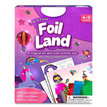 🏆Flash Sale⚡ 50K+ SOLD!💥Foil Art & Craft Activity 🤲💓No Mess Art Kit