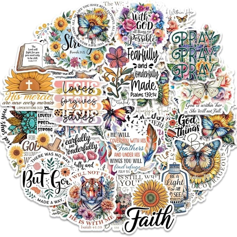 Faith Sticker Pack (100pcs)