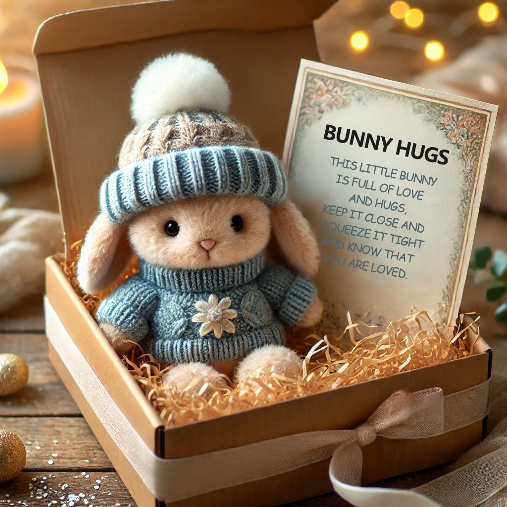 Cilifer®🎉Special Sale🐇Handmade Mini Bunny Hug Cute Easter Gift🎁